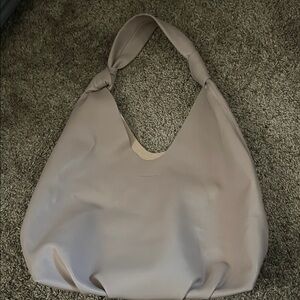 Elizabeth and James Taupe Hobo Bag